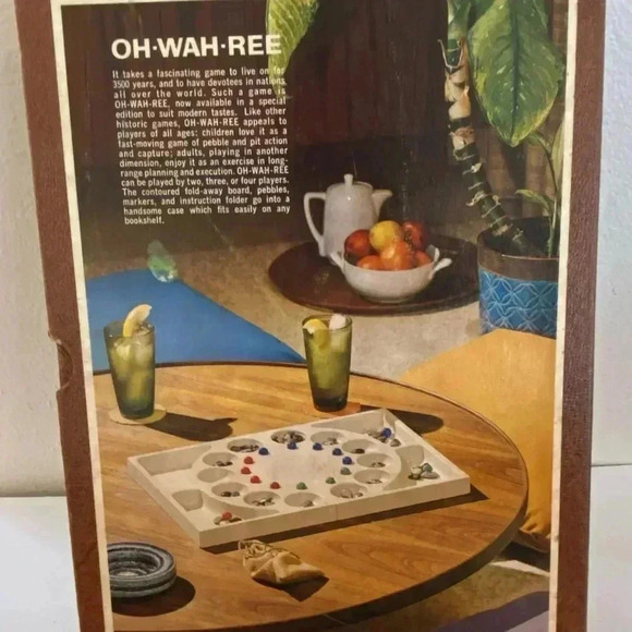 Vintage 1964 Oh Wah Ree 3M Brand Bookshelf Board Game - Picture 5 of 7